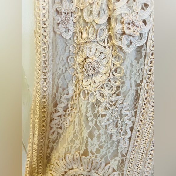 Sue Wong NOCTURNE Sleeveless champagne dress Size 0 - Picture 6 of 11